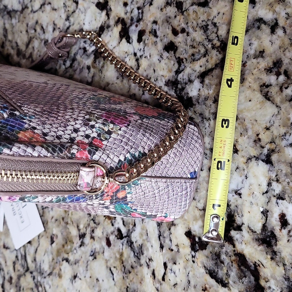 Brahmin Amal Piaffe Snake Print Crossbody - Picture 8 of 16